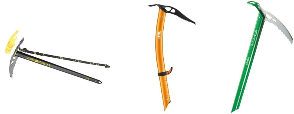 Ice Axe For Ski Mountaineering combined image