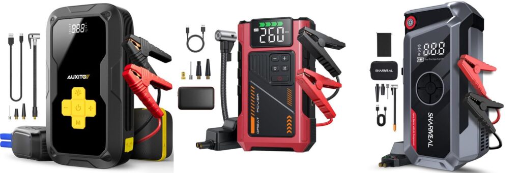 Jump Box Air Compressor combined image