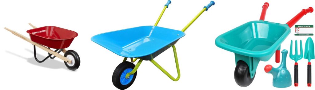 Kids Wheelbarrow combined image