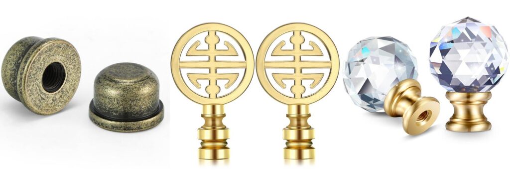 Lamp Finials combined image