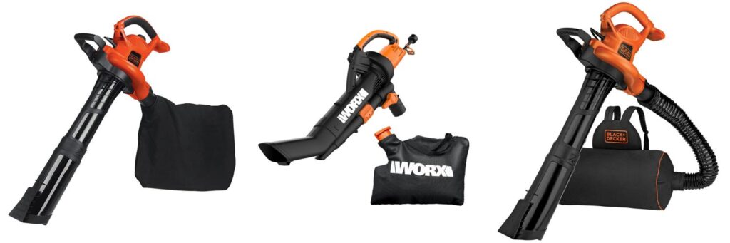 Leaf Blower Vacuum combined image