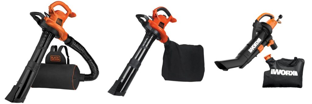 Top 5 Leaf Vacuum & Mulcher Reviews: Buyer's Guide 2 Leaf Vacuum And Mulcher combined image