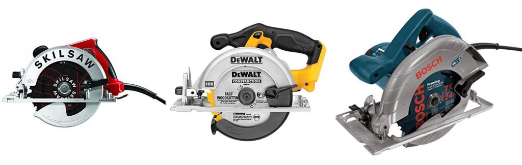 Left Handed Circular Saw combined image