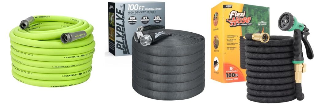 Lightweight Garden Hose 100 Ft combined image