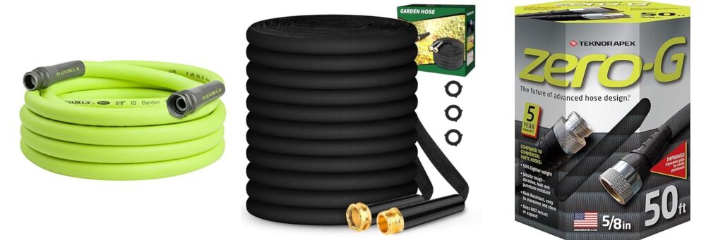 Top 5 Lightweight Garden Hoses: Reviews & Buying Guide for You 2 Lightweight Garden Hoses combined image