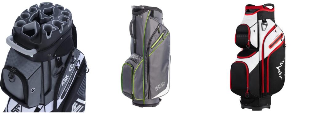 Lightweight Golf Cart Bags combined image