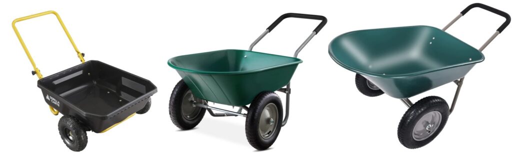 Lightweight Wheelbarrow combined image
