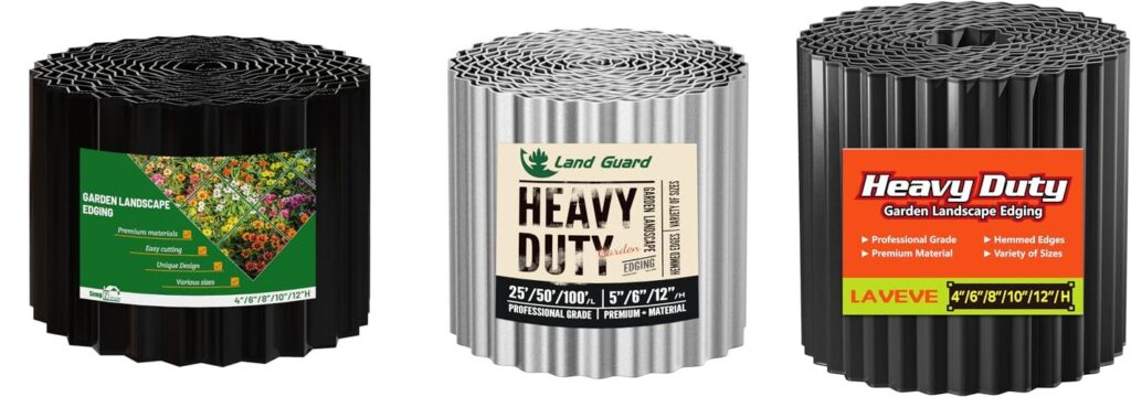 Metal Garden Edging combined image