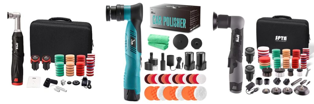 Mini Car Polisher combined image