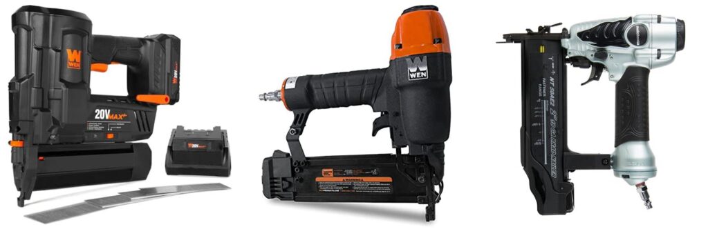 Nail Gun For Trim combined image