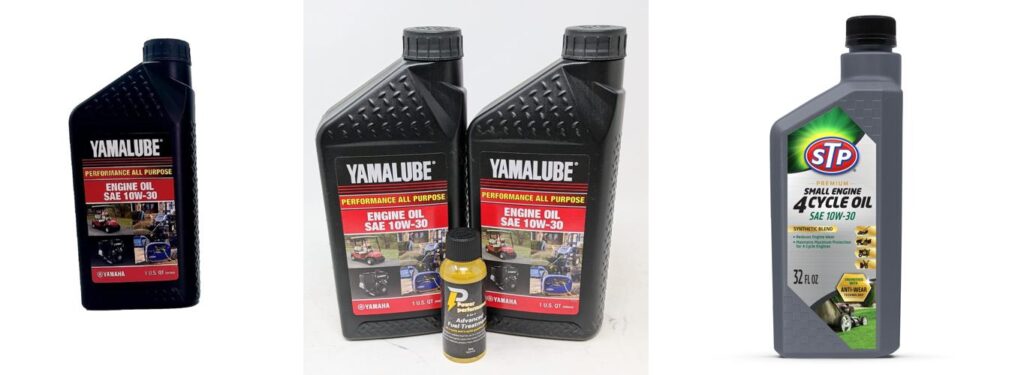 Oil For Golf Cart combined image