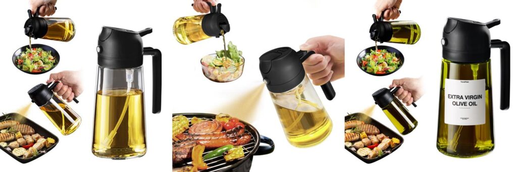 Olive Oil Sprayer combined image