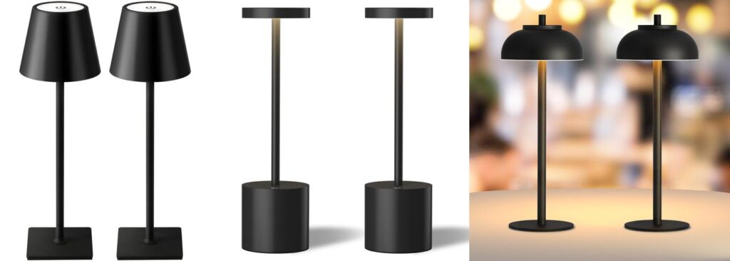 Outdoor Table Lamps combined image