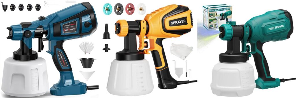Paint Sprayer For Fences combined image