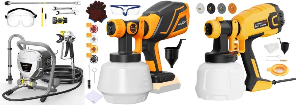 Paint Sprayer combined image