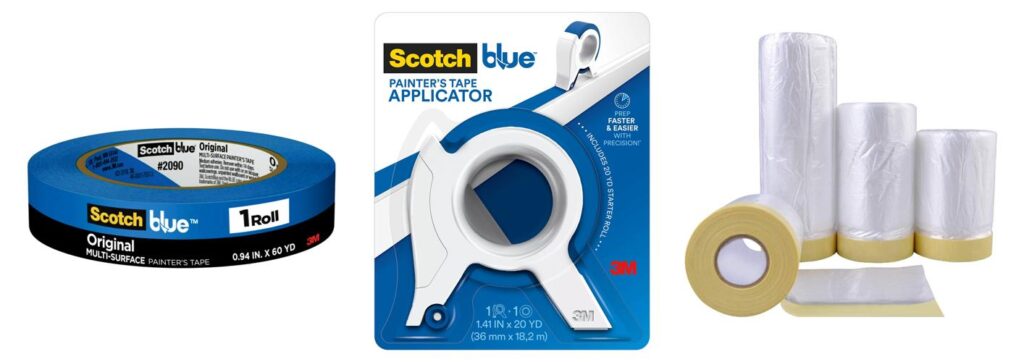 Paint Supplies Tape combined image