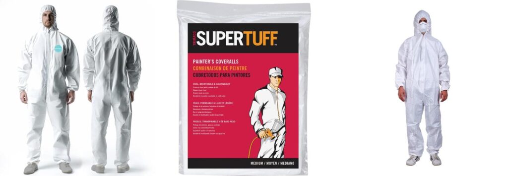 Painting Coveralls combined image