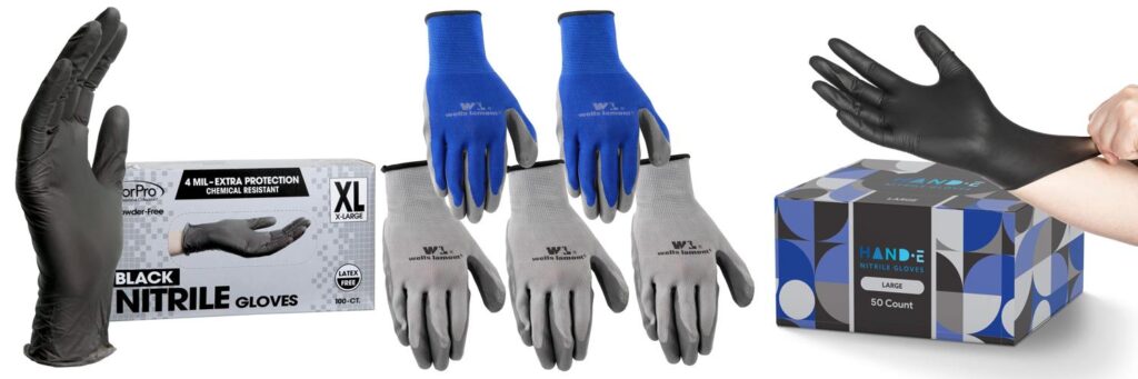 Painting Gloves combined image