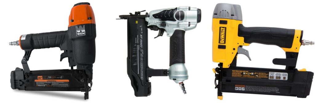 Pneumatic Brad Nailer combined image
