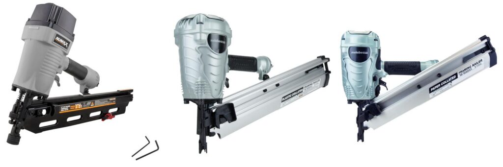 Pneumatic Framing Nailer combined image