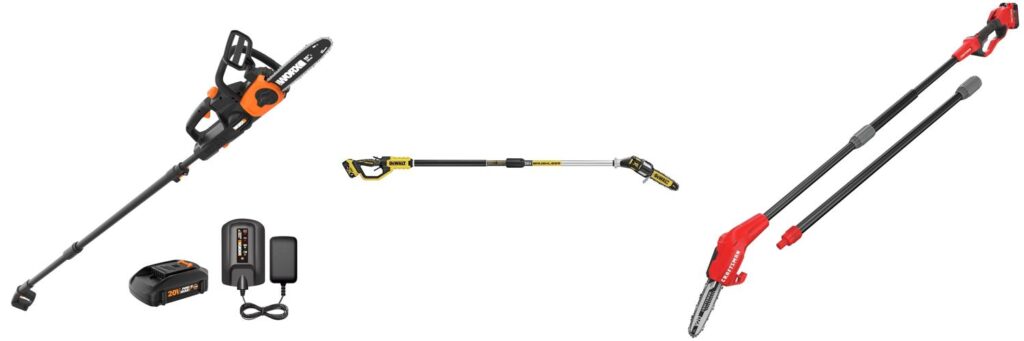 Pole Saw Battery Operated combined image 1