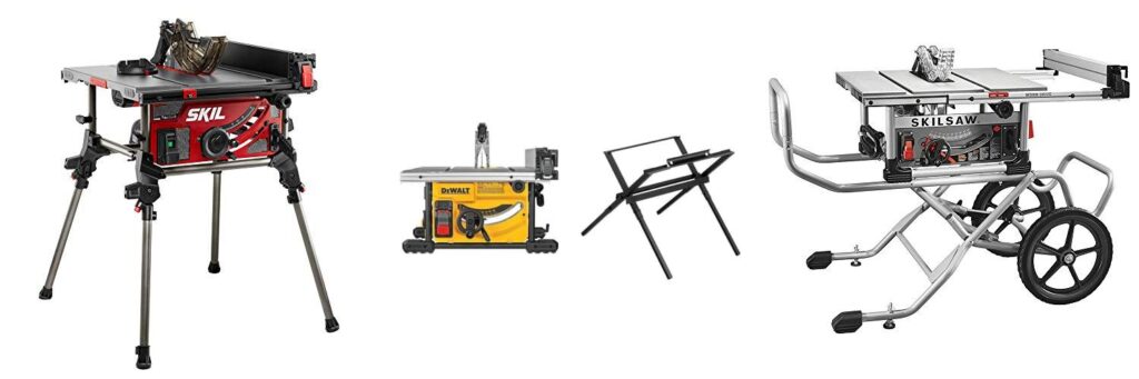 Portable Table Saw combined image