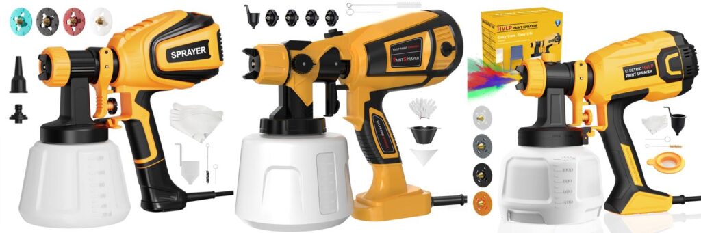 Power Paint HVLP Sprayers combined image