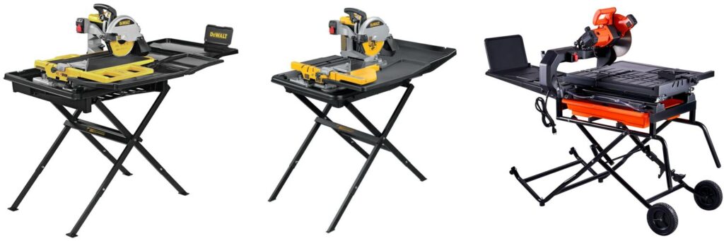 Professional Tile Saw combined image