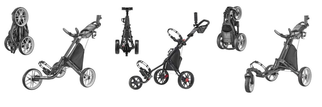 Push Cart Golf Bags combined image
