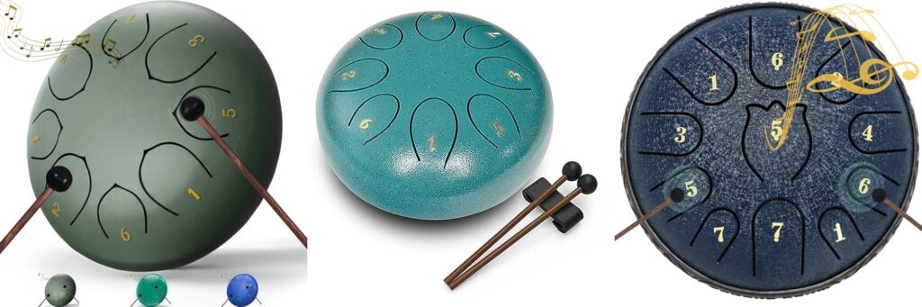 Rain Drum For Garden combined image