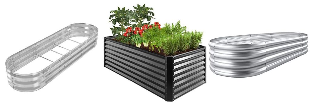 Raised Garden Size combined image