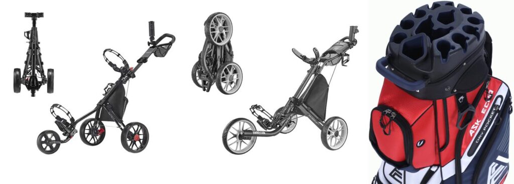 Rated Cart Golf Bags combined image