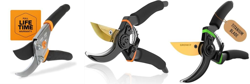 Rated Garden Shears combined image