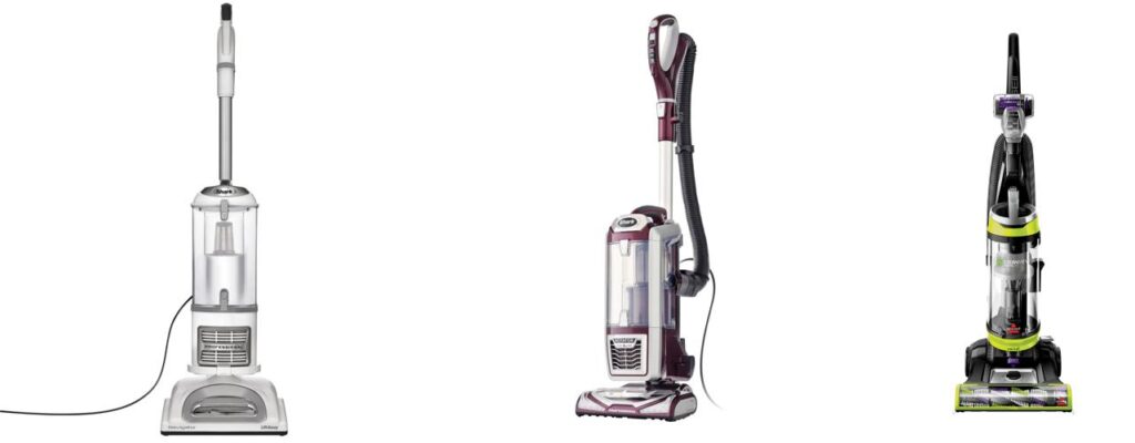 Rated Upright Vacuum combined image