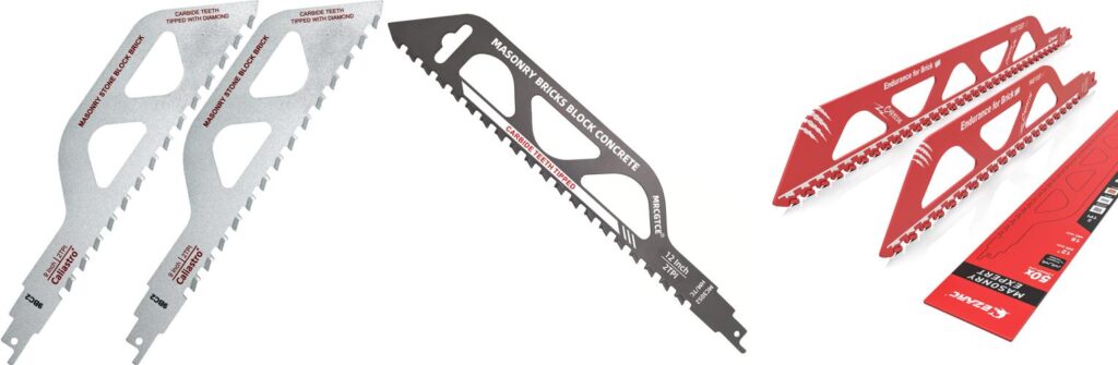 Reciprocating Saw Blades For Concrete combined image