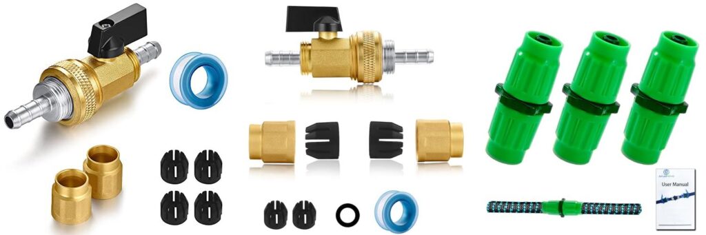 Repair Kit For Expanding Garden Hose combined image