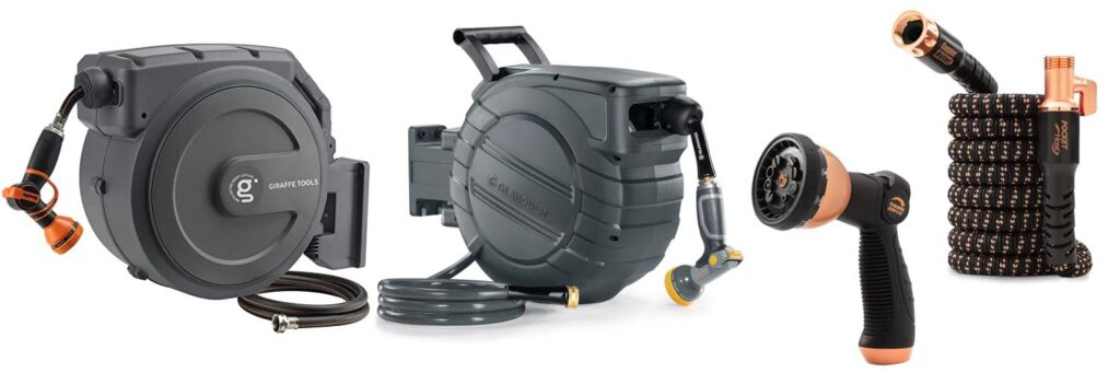 Retractable Garden Hoses combined image