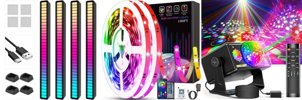 Rhythm Lights combined image