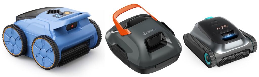 Robot Pool Vacuum combined image