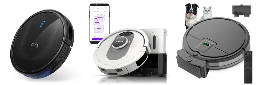 Robot Vacuum Cleaner combined image