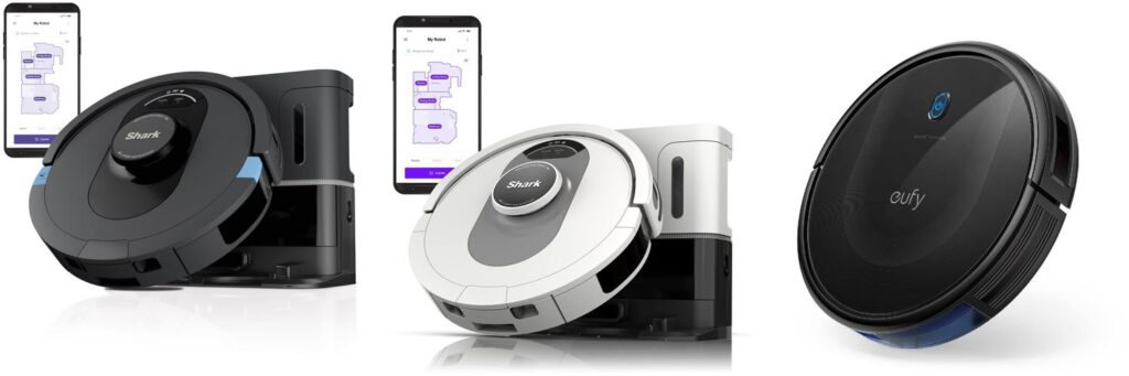 Robot Vacuum For Pet Hair combined image