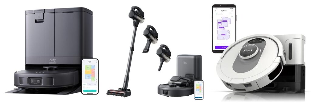 Robot Vacuum For Pets combined image