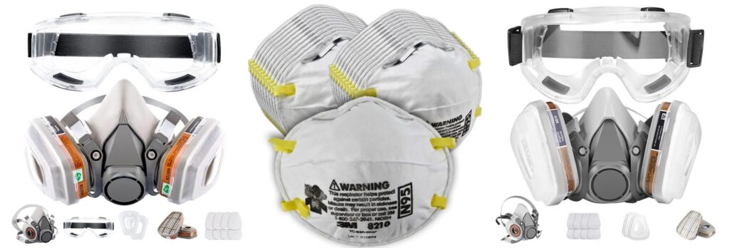 Safety Respirators combined image