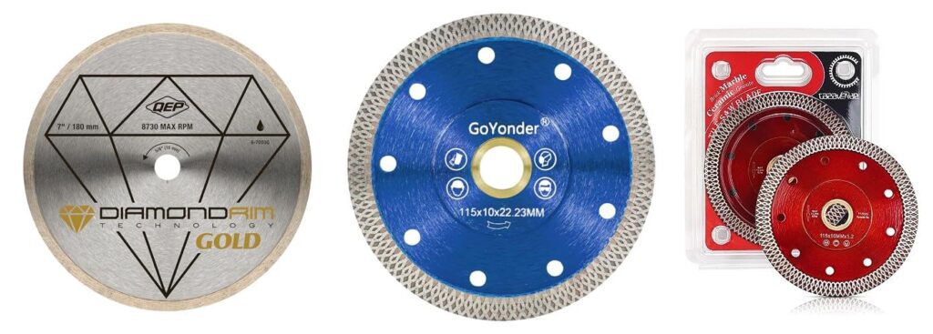 Saw Blade For Porcelain Tile combined image 1