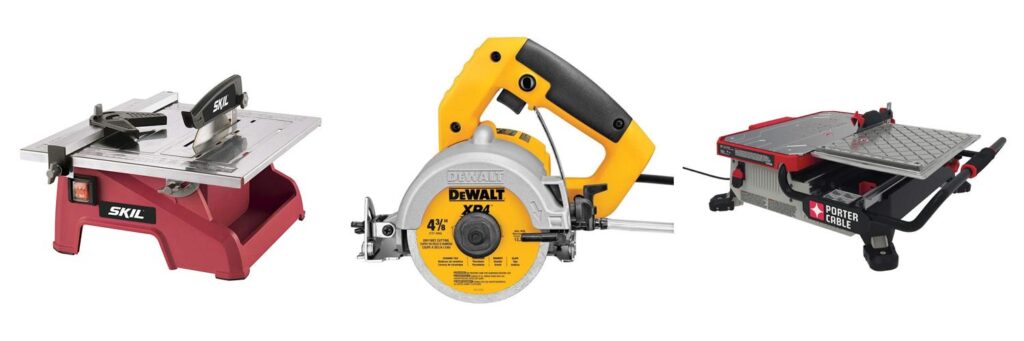 Saw To Cut Porcelain Tile combined image