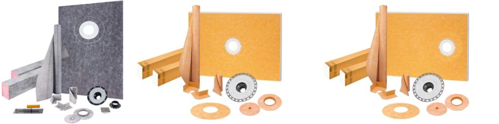 Shower Installation Kits combined image