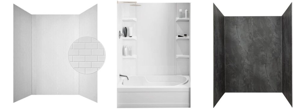 Shower Walls Surrounds combined image