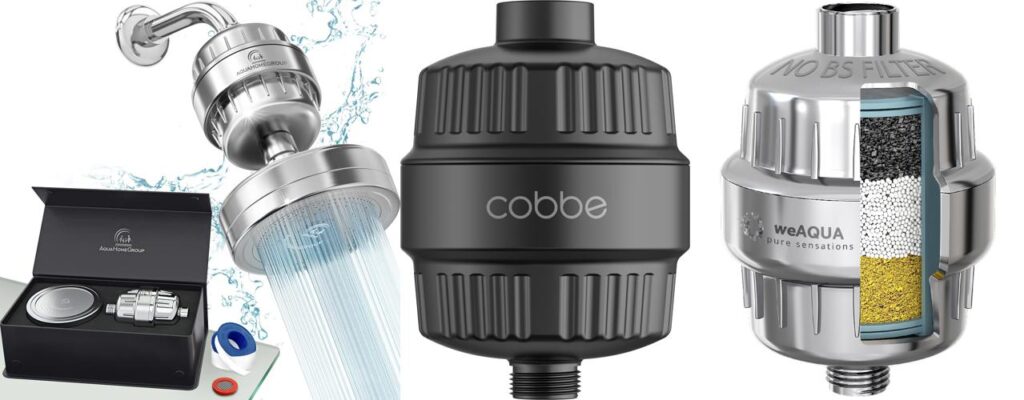 Showerhead Filters combined image