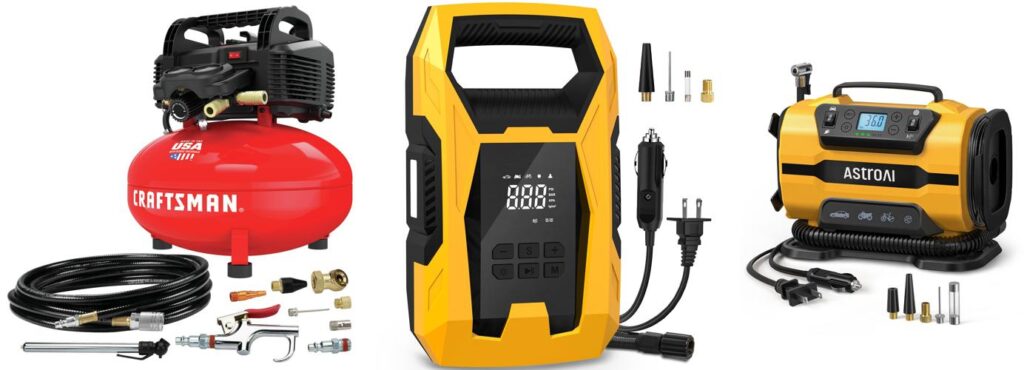 Small Air Compressor combined image