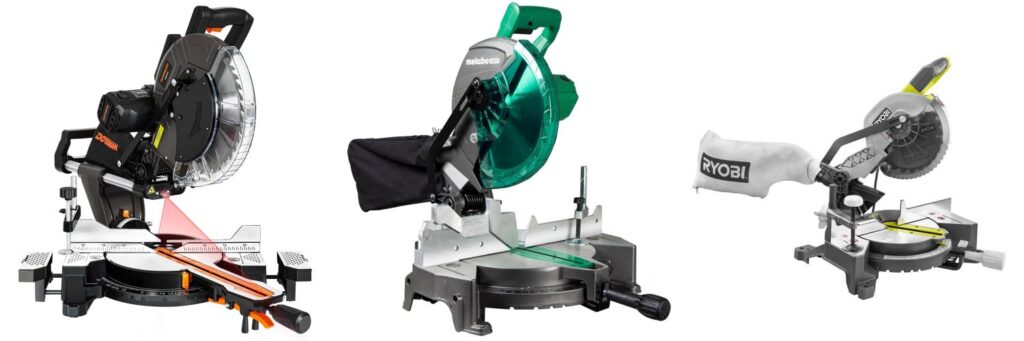Small Compound Miter Saw combined image